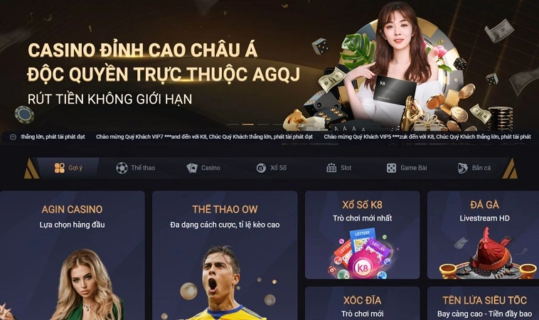 Đánh giá nhà cái K8 là sân chơi đã hoạt động nhiều năm trên thị trường cá cược online Đánh giá nhà cái K8 là sân chơi đã hoạt động nhiều năm trên thị trường cá cược online