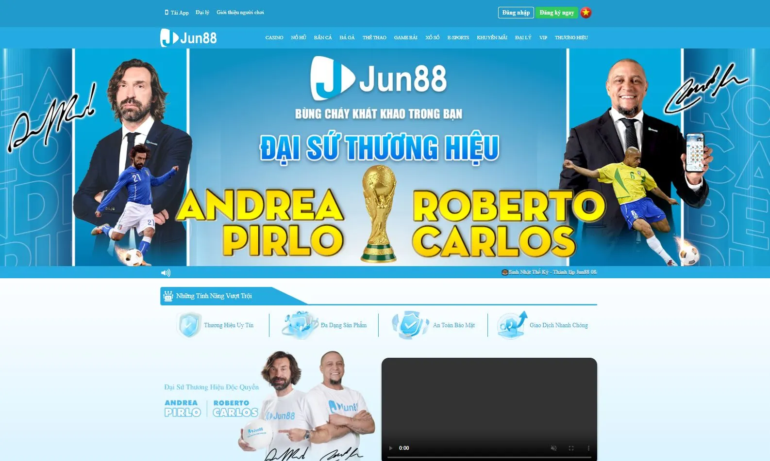 JUN88 được biết đến là sân chơi mang tầm quốc tế với mức độ gần như đỉnh cao thế giới JUN88 được biết đến là sân chơi mang tầm quốc tế với mức độ gần như đỉnh cao thế giới