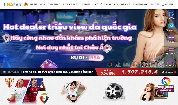 Nhà cái THABET hay còn được gọi THA CASINO Nhà cái THABET hay còn được gọi THA CASINO