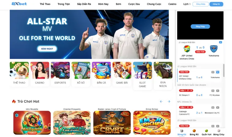 Đánh giá nhà cái 8XBET chuyên nghiệp, đẳng cấp nên chọn Đánh giá nhà cái 8XBET chuyên nghiệp, đẳng cấp nên chọn