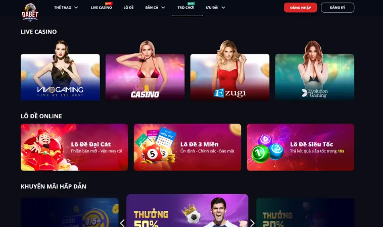 Vì sao nên cá cược tại DABET ngay hôm nay? Vì sao nên cá cược tại DABET ngay hôm nay?