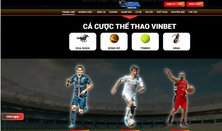 Vì sao nên chọn cá cược tại nhà cái VINBET? Vì sao nên chọn cá cược tại nhà cái VINBET?