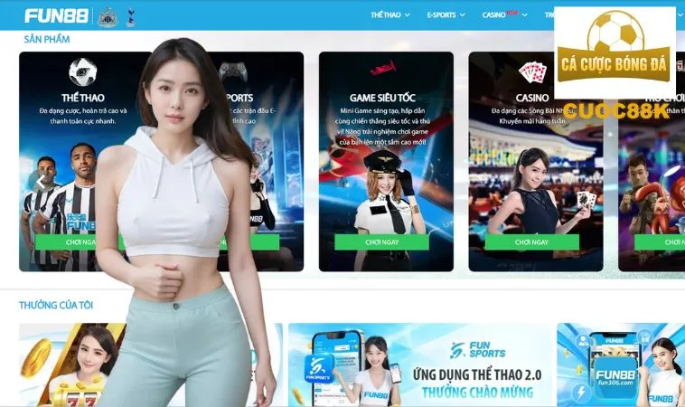 Fun 88 – nhà cái đẳng cấp số 1 trên thị trường Fun 88 – nhà cái đẳng cấp số 1 trên thị trường