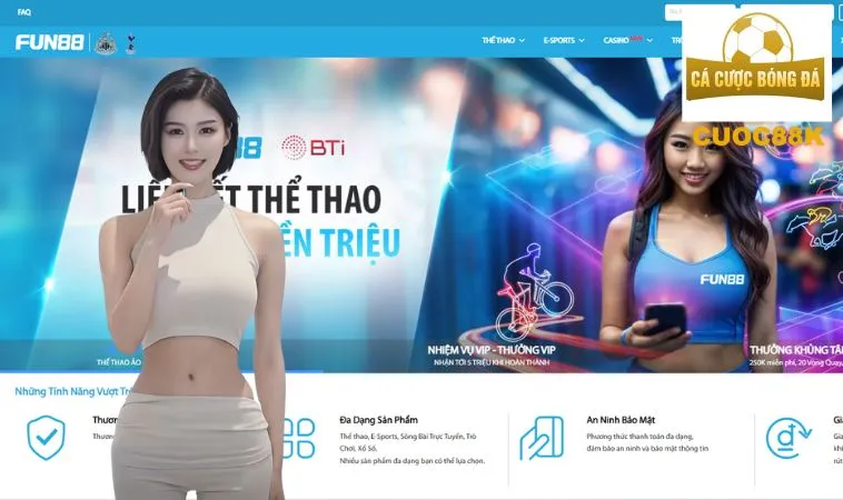 Fun 88 – điểm hẹn của mọi cược thủ thông thái Fun 88 – điểm hẹn của mọi cược thủ thông thái